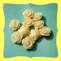 10 rose forate 14mm resina