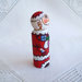 Babbo Natale San Nicola giocattolo bambino rosso bambola statuetta figurina