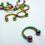 Piercing "multicolor" (11x10mm) (cod.60)