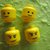 original LEGO HEAD earrings - retro style - Choose the expression