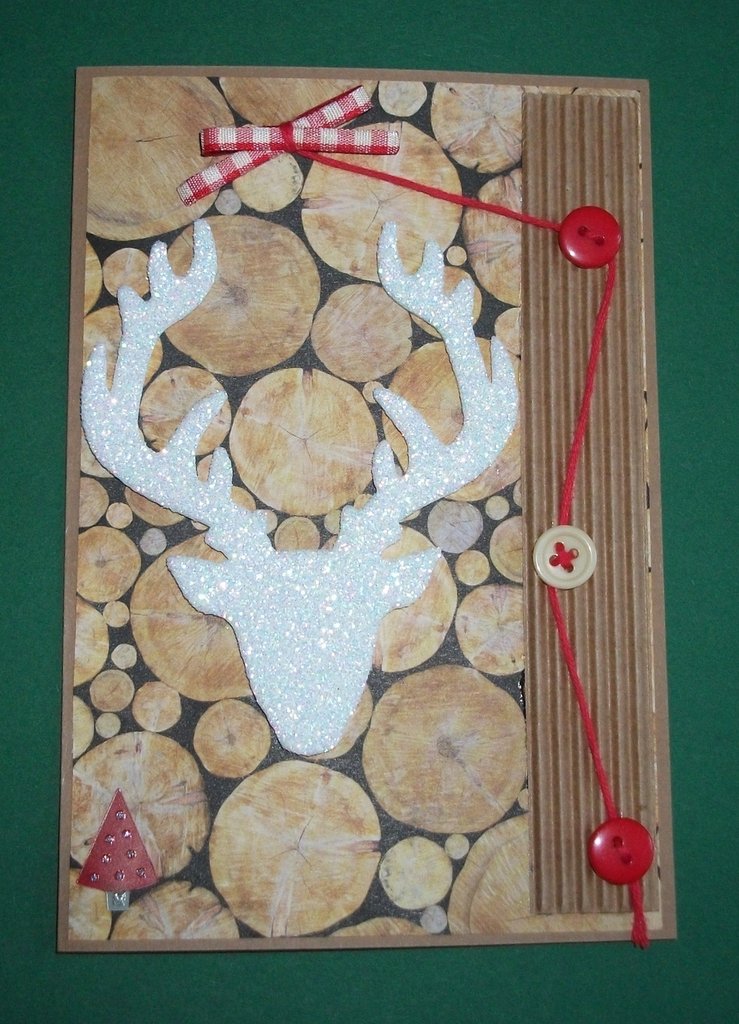 Second Ave Biglietto Di Auguri 'Happy First Christmas As My Daddy', Formato A5, Carta Di Lino 350g, Con Busta, FSC