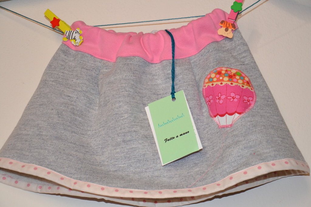 Mini Gonna bimba - Bambini - Abbigliamento - di Annalisa | su MissHobby