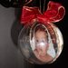 Palla di Natale con foto personalizzata