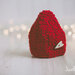 Capellino rosso con cuore - Idea Natale