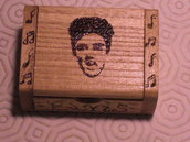 scatolina legno pirografata