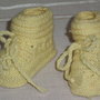 scarpette in lana per neonato