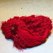 Sciarpa in lana rossa