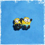 Orecchini Minions CLIP in fimo.