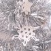 Decorazione natalizia fiocco di neve "Cristallo stellare" (art. 8_bianco)