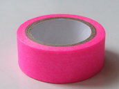 1 washi tape rosa fluo 5 metri