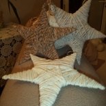 Stelle In Feltro - 10 Pezzi - Colori Rosa Pallido - 100% Lana - Foto 6