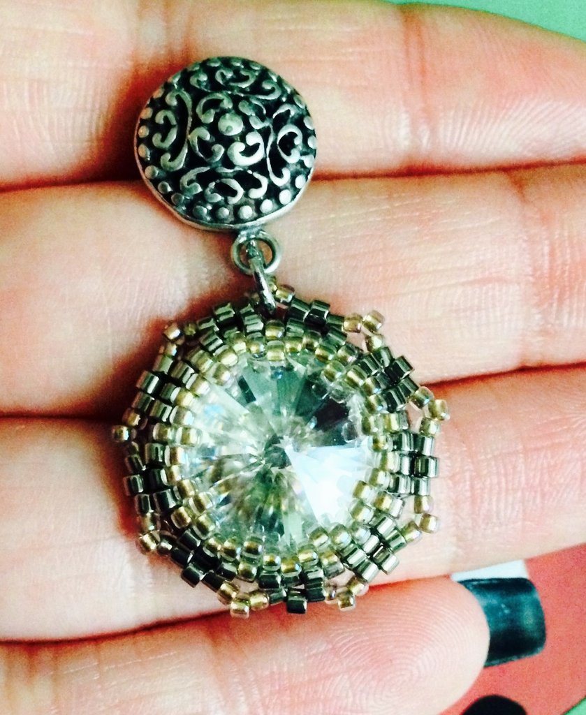 Argento Chic-Net Orecchini 925 Sterling Silver Jewelry Drago