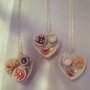 Collana colazione in fimo 