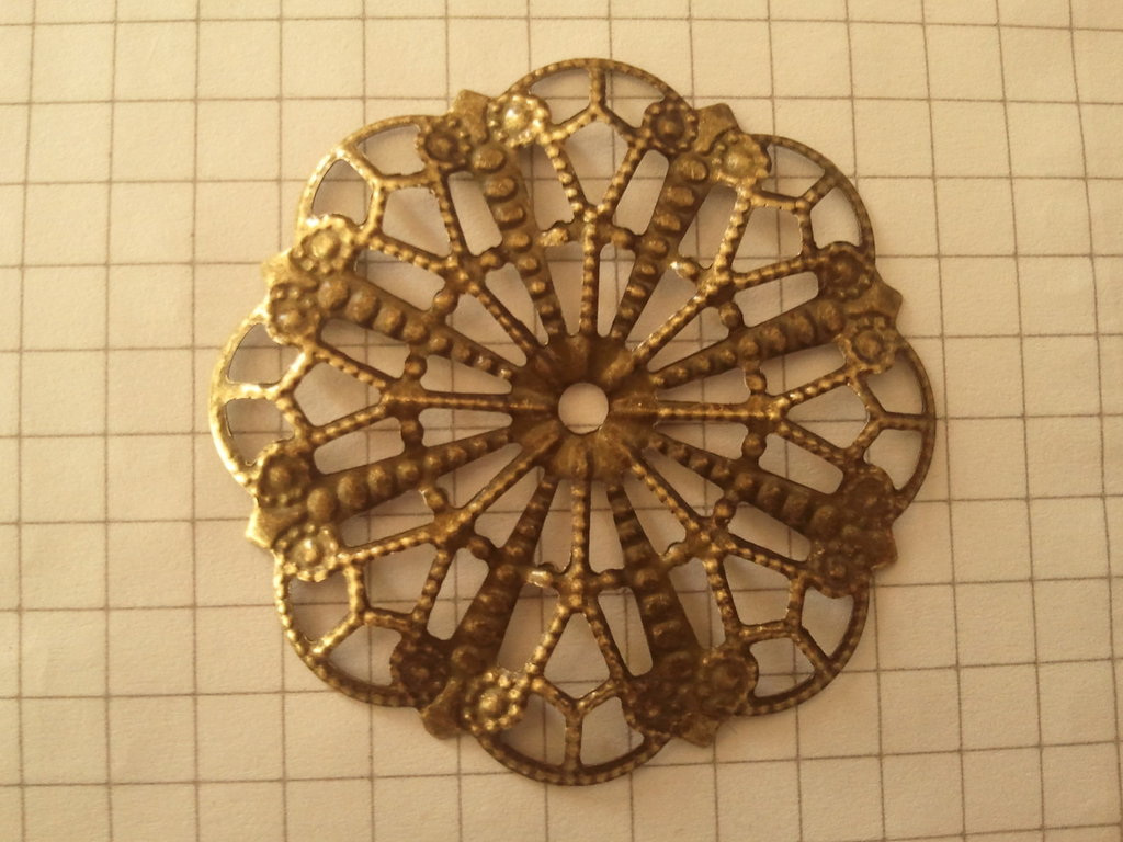 PH PandaHall 160pcs Ciondoli In Filigrana Link Pendenti Di Ferro, 8 - Foto 10