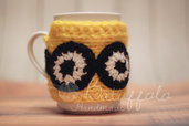 Copri tazza mug - ispirato a Minion; BatuffoloHandmade
