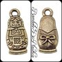 ♥ 10 CIONDOLI MATRIOSKA 17x7 MM CHARMS CHARM PENDENTI RUSSIAN DOLLS BAMBOLE ♥