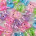 4 cabochon hello kitty in resina 24x13 mm colori mix 