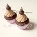 Cupcake - orecchini in Fimo 2