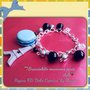 Bracciale macaron con Tour Eiffel