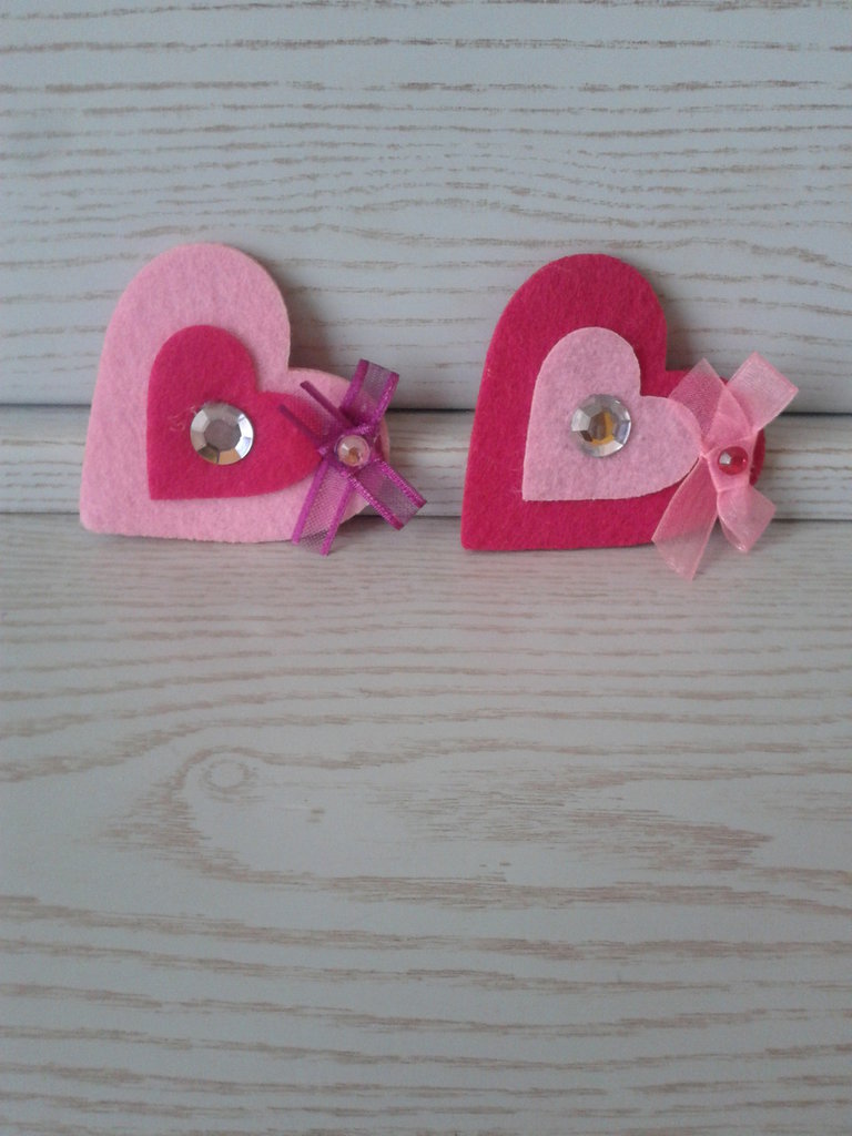 Spille A Cuore Metalliche Viola - Distintivi Per Zaini E Abiti, Idee Regalo San Valentino - Foto 6