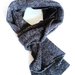 Sciarpa a maglia in lana garzata (art. 45)