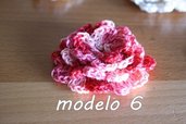 Flor Crochet Mod. 6