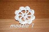 Flor Crochet Mod. 1