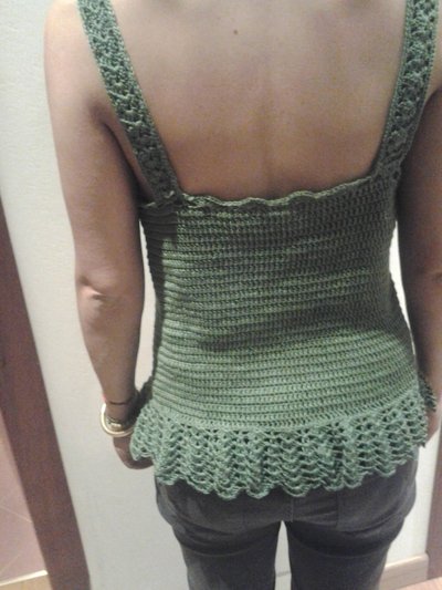 CUPSHE Canottiera Estiva Donna In Cotone – Motivo Floreale, Scollo A V Con Pizzo, Ricamata, Senza Maniche