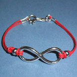 Lictin Braccialetto femminile 925 Argento 20cm Buono regalo per Compleanno e San Valentino
