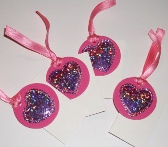 Bigliettini Chiudipacco San Valentino - Mini Tags - Pink version^^ Bigliettini Chiudipacco San Valentino - Mini Tags - Pink version^^