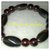 bracciale elastico perle rosse