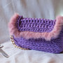 borsa donna in fettuccia fatta a mano all'uncinetto, crochet handbags