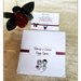 PARTECIPAZIONE di matrimonio pieghevole rossa - collezione "LOVE is.." - decorata a mano e personalizzabile