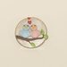 Spilla Uccellini Innamorati - Elegante e Chic Spilla per Sciarpa, Giacca o Borsa con Due Uccellini su un Ramo