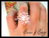 FLOWERS COLLECTION-LITTLE PINK RING
