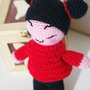 Bambola Amigurumi Pucca Funny Love - Kawaii - Doll - Su ordinazione - Made to order