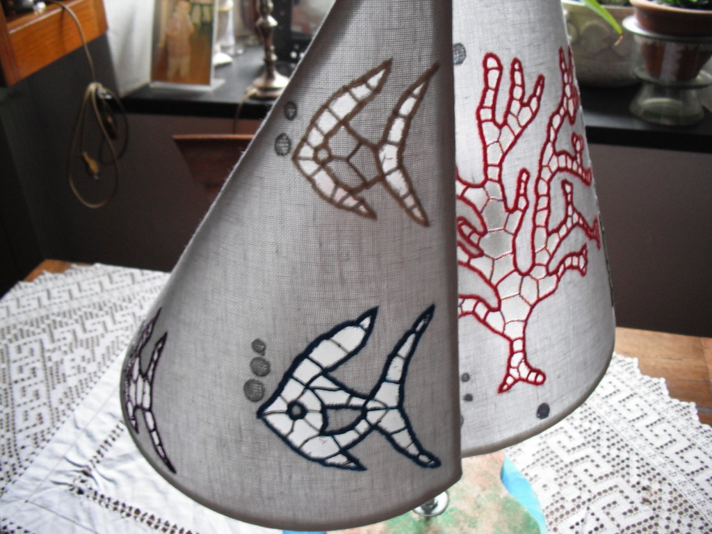 Heimtexland® Tenda A Pannello Su Misura: Effetto Lino Ricamato, Altezza 30 Cm, Colore Naturale (Modello 661) - 2