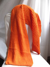 sciarpa arancione....viva i colori!!!