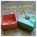 scatola origami portaconfetti 