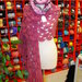 Grande Stola/Scialle  per donna realizzato all'uncinetto 100% artigianale by Fantasie di lana e cotone - Ragusa