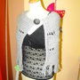 Coprispalle donna realizzato in lana con filato di Krizia 100% artigianale by Fantasie di lana e cotone - Ragusa