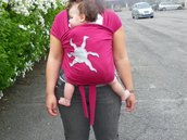 fascia portabebè -- Wrap baby carrier