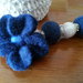 Flower blu pin