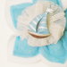 Set di 24 bomboniere in feltro celeste con miniature a tema marino - marittimo: la bomboniera per il battesimo, la comunione o la cresima in spiaggia del vostro bambino!