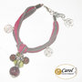 Bracciale donna in camoscio