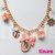 Collana cammeo rosa antico con donna old style , ancore e timoni