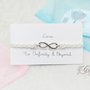 Bracciale con ciondolo Infinito - To Infinity & Beyond - Verso l'infinito e oltre