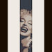 schema bracciale Marilyn Monroe 5 in stitch peyote ( 2 drop ) pattern - solo per uso personale