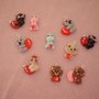 Ciondolo animaletti kawaii  fimo - Coniglietto, orsetto, koala, gattino, ippopotamo   - charms per orecchini bracciali phone strap portachiavi