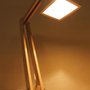 Lampada snodabile da tavolo in legno naturale. Table lamp Modello CHICAGO